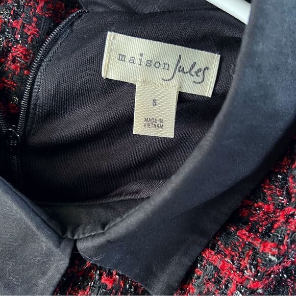 Maison Jules tweed Peter Pan dress - Picture 2 of 8